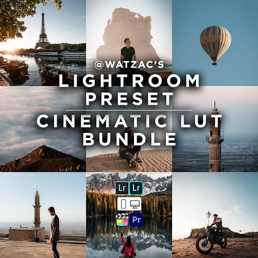 Lightroom Preset & Cinematic LUT Bundle