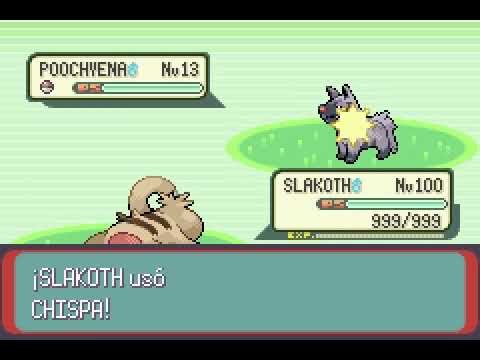 POKEMON EMERALD | SLAKOTH | CHISPA | SPARK