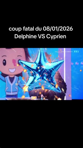coup fatal du 08/01/2026 Delphine VS Cyprien #aujourdhui #tf1 #12coupsdemidi #coupfatal