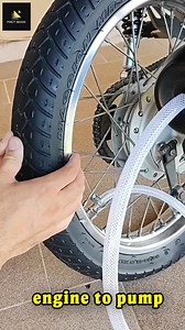 this is how you can fill air in tires without any air pump #Amazing #amazingvideo #viralpost #viralvideo | Imran Yaarmal commentry