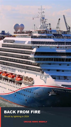 Carnival Freedom: Back After Lightning Fire, Heads To Norfolk (2026)