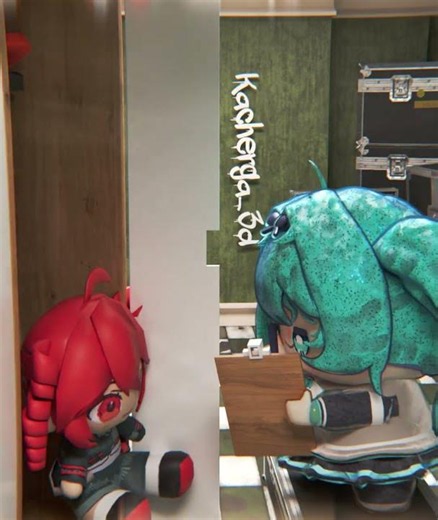 2 or 3 #blender #animation #3d #hatsunemiku