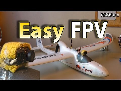 Multiplex Easystar 2 - most simple FPV plane - Setup, Tips, many flights, chase of other planes