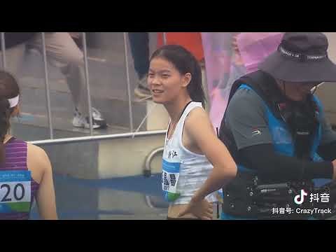 中学生初の11秒4台!! 陳妤頡(寧波七中3)11.43 中学新記録! 第1回中国U20国体大会 女子100m決勝