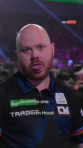 Letting your intrusive thoughts win 😂 #justinhood #wdc #darts | darts