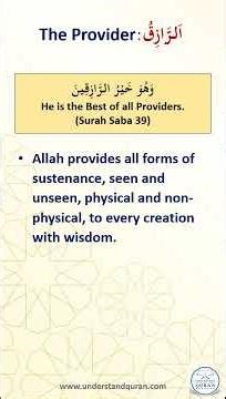 Ep - 07 | Al-Asmaul-Husna on fingertips - 3 min Series | English #ytshorts