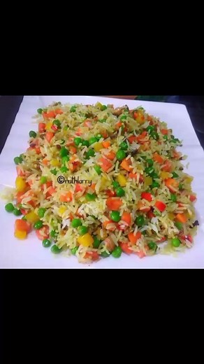 4.7K views · 126 reactions | Simple vegetable rice recipe 殺殺#rice #fypシ゚ s #trend #yum #cookingathome #fypシ #trendingnow #contentcreator | Ruth Larry | Facebook