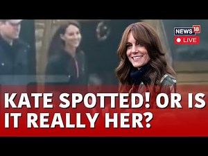 Kate Middleton Spotted Live | Kate Seen With Prince William For First Time Since Her Surgery | N18L