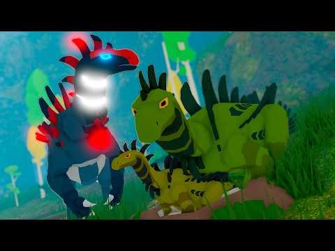 Protecting my little one, Euskelosaurus Colony! - Prehistory ROBLOX (PT-BR)