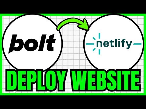 How To DEPLOY Bolt.new Website On Netlify (QUICK & EASY) 2025