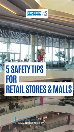 Want to keep your store and mall safer? Here are the 5 smartest security tips! 🛒🛍️