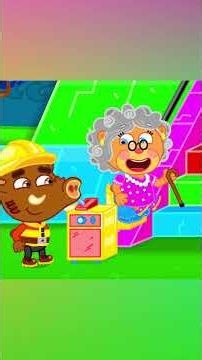 Masha and Leopold. Escalator to the Pyramid - Song for Toddlers #140 - Cartoon for Kids