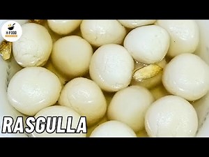 Authentic Indian Rasgulla Recipe | Soft Sponge Rasgulla at Home | H FOOD