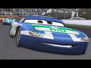 Disney Pixar Cars Gameplay With Dinoco & Lightning McQueen Piston Cup Race HD
