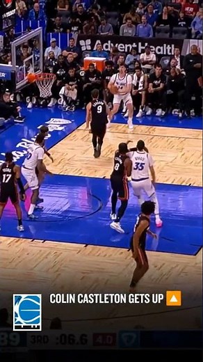 Colin Castleton Gets Up for the Throwdown! 💪🔥