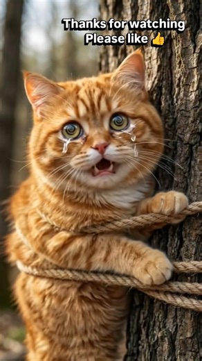 🐱 Cute Cat Gets Scared 😂 | Funny Cat Video #shorts #viral #tranding