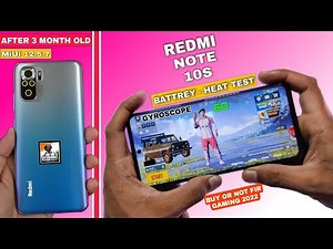 Redmi Note 10s Pubg (Bgmi) Test, Heating And Battrey Test😍|| Pubg Gameplay || Pubg Graphics || 2023