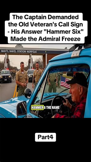 236K views · 5.2K reactions | P4 The Captain Demanded the Old Veteran's Call Sign His Answer "Hammer Six" Made the Admiral Freeze | Famous Story | Facebook