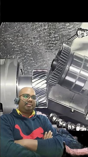 Power Skiving Machine in Action! Lightning-Fast Gear Cutting ⚙️🔥 #manufacturingprocess #cnc