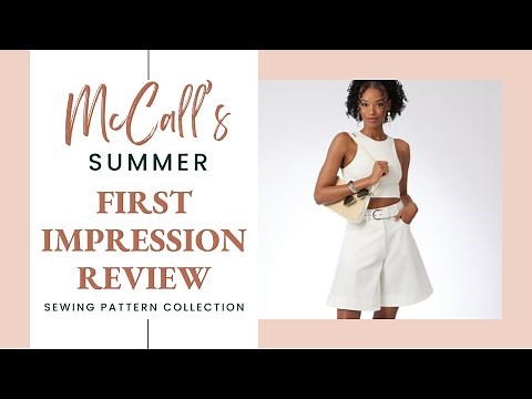 Review: McCall's 2024 Summer Sewing Patterns