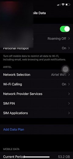 how to enable data roaming in any iphone