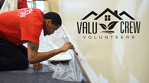 Valu Crew volunteers and Pratt & Lambert Paints Paints collaborated to provide the Buffalo City Mission Thrift Store with a makeover! They used Purdy White Dove roller covers to get the perfect coat of paint, and you can too! These one of a kind roller covers are on sale this week at Valu: bit.ly/svd17w2 | Valu Home Centers