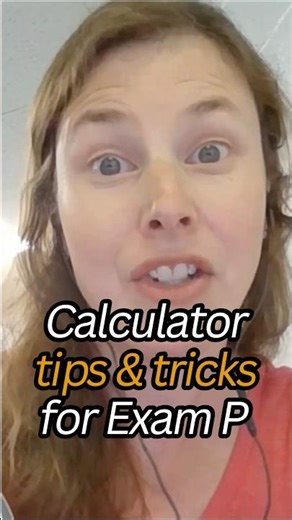 My #1 Exam P Calculator Tip!