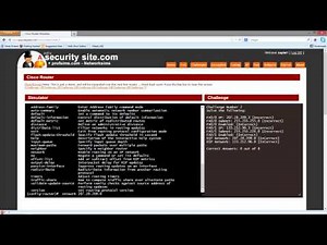 Profsims Web Cisco Simulator Demo (HD)