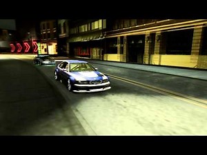 NFS Underground 2 - BMW M3 (E46) GTR Gameplay [720p]