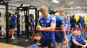 👀Take a look behind the scenes from week one of pre-season training. The preparations for the players began on Monday and Tuesday with some pre-season testing at our Kirkstall training ground. 💪🏋️‍♂️ | Leeds Rhinos