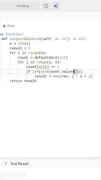 #leetcode #coding daily leetcode problem 3713 in python