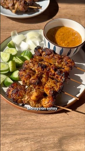 You need to make this chicken satay with peanut sauce. So good!