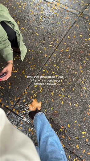 POV You Stepped on a Leaf — Funny Fall TikTok Moment