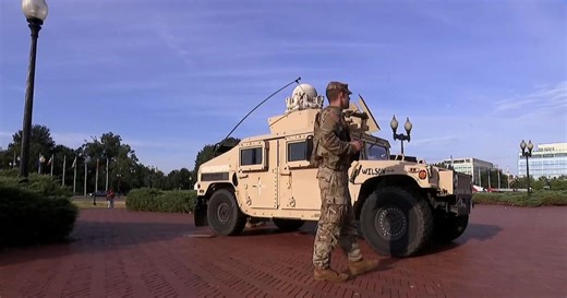 National Guard troops prepare for extended deployment in US capitol