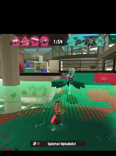 Amazing Ramen Bowl Walk Trickshot in Splatoon 3