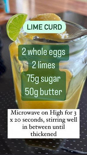 Lime curd - 👌 #easyrecipe #SaveEnergy | Nancy Birtwhistle