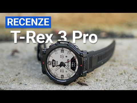 Amazfit T-Rex 3 Pro: Postrach pro Garmin? (RECENZE)