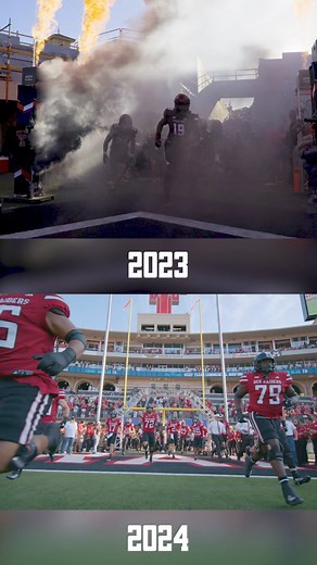 The best entrance in college football is now even better 🔥 | Texas Tech Athletics