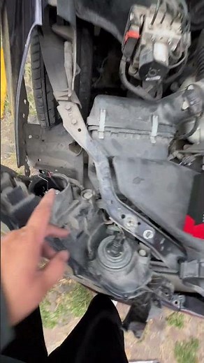 Most easy way to replace Subaru 5th gen Outback/legcy headlight bulbs #automobile #mechanic #subaru
