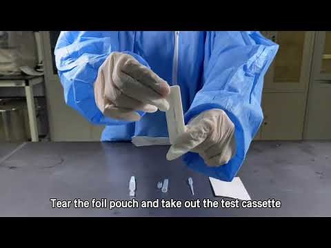 JOYSBIO SARS-COV-2 Antigen Rapid Test (Saliva) - Operation Video