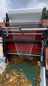 25K views · 27 reactions | Hay Wrapping Machine in Action | Be GIF | Facebook
