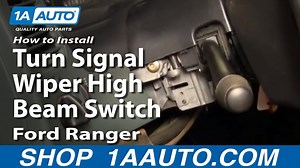 How to Replace Combination Switch 1995-2002 Ford Ranger