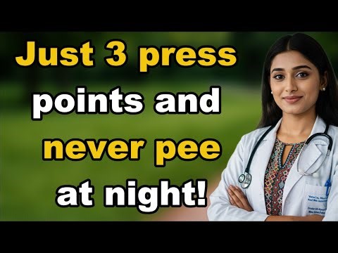 Just Press 3 Points On Your Body And Sleep All Night Without Nighttime Urination! Elderly Health