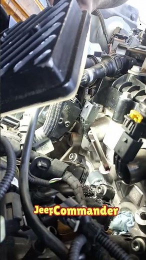 Fix Jeep Commander Fuel Injector Line Threads FAST! #shorts