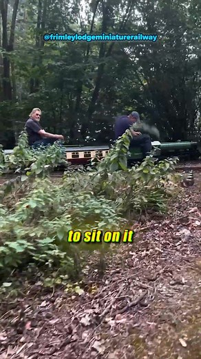 Adults Ride Tiny Trains Here… and It’s Amazing!  | Premium trend | Facebook
