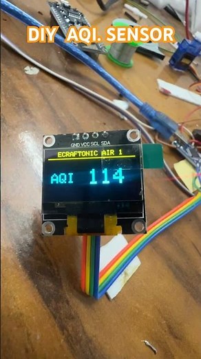 P-1 DIY Smart Air Purifier Making | AQI Sensor💨 #airpurifier #airconditioner #alexa #airpurifers