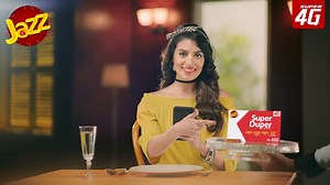 Even with all yummy food options, nothing is more fulfilling than the Jazz Super Duper Card. Get 2000 MBs, 2000 Jazz Warid minutes, 2000 SMS & 150 other network minutes in just Rs. 600 - Now that’s Super Duper! To subscribe dial *601#. More details, at: https://bit.ly/2PF4eMb #JazzSuper4G #JazzSuperDuperCard #DunyaKoBataaDo | Jazz