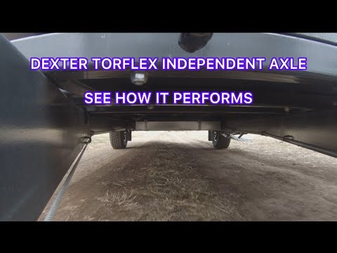 RED CENTRE CARAVAN - DEXTER TORFLEX INDEPENDENT TORSION AXLE - SEE HOW IT PERFORMS | SEPS ADVENTURES