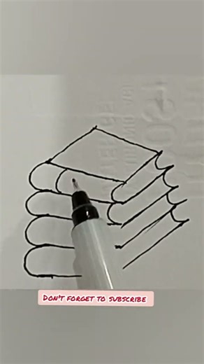 Simple Books Drawing with Pointer #books #drawing #simpledrawing #shorts #ytshort #viral #art #yt