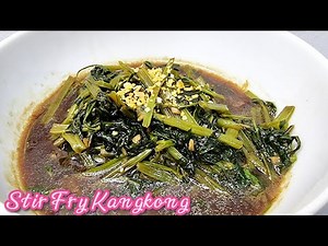 Stir Fry KangKong | Ready in 15 minutes